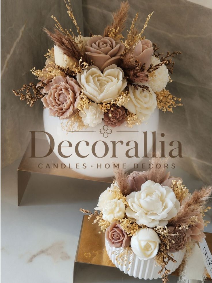BOUQUETS OF CANDLES