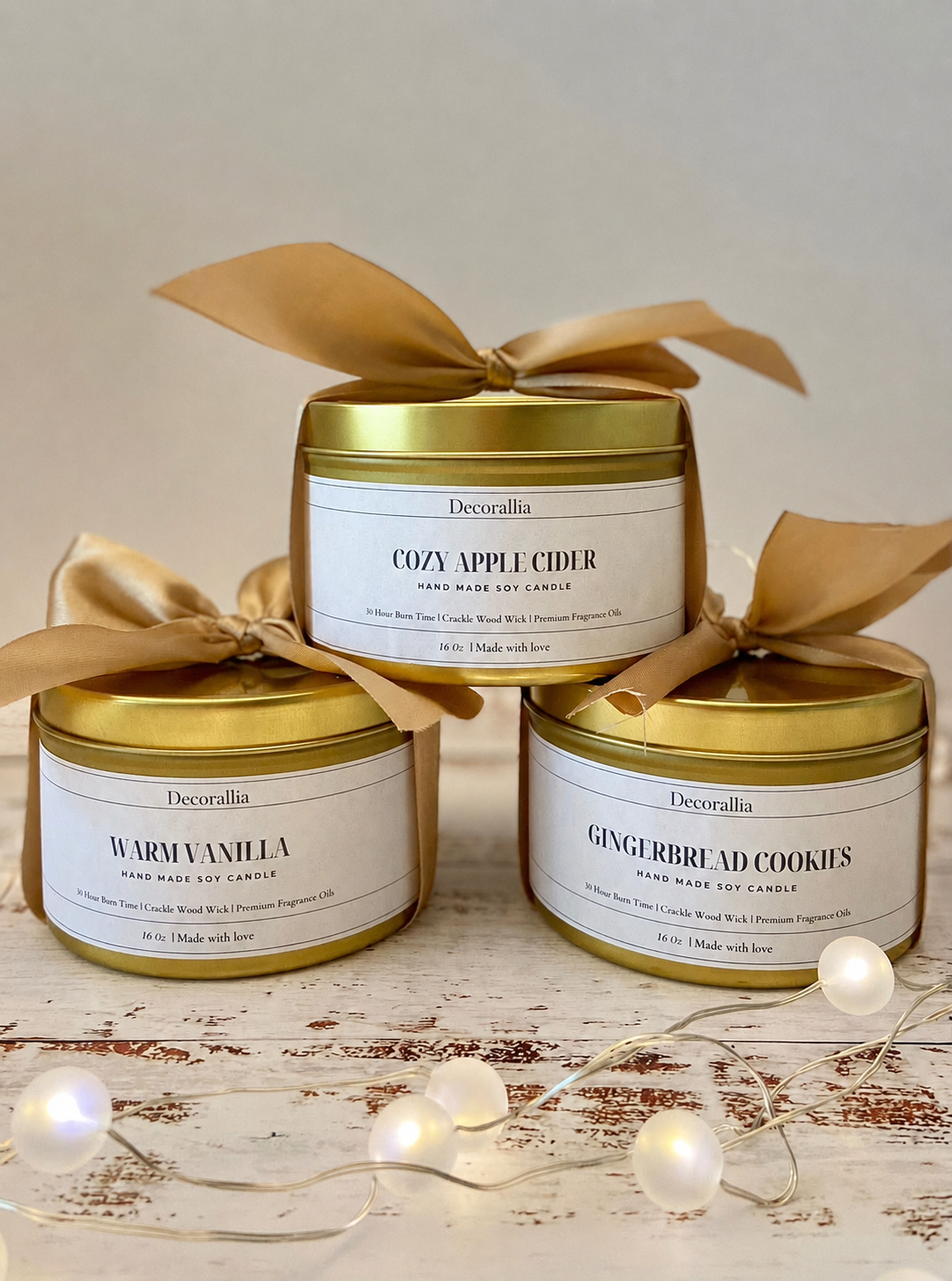 TIN CANDLES