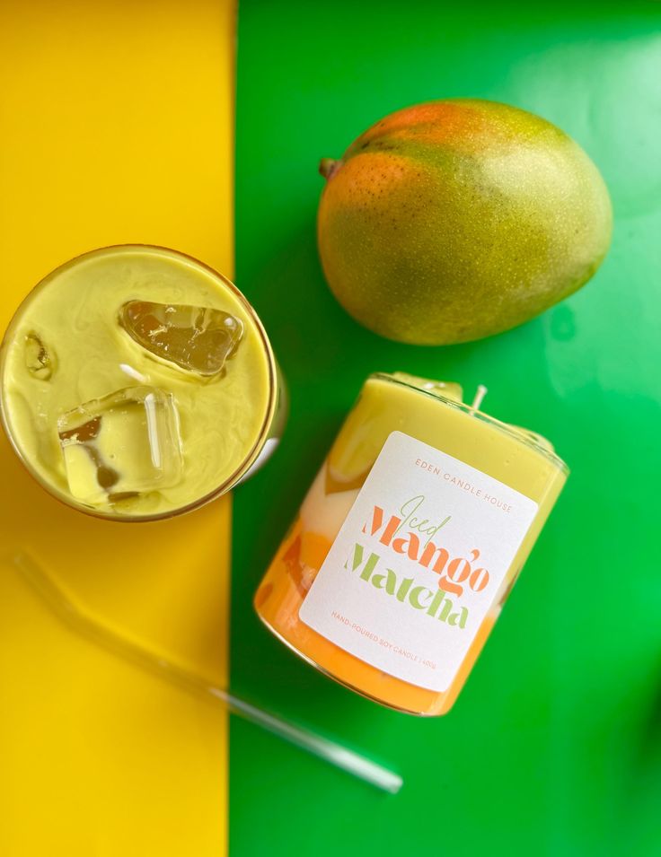 MANGO MATCHA LATTE