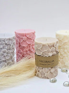 FLORAL PILLAR CANDLES