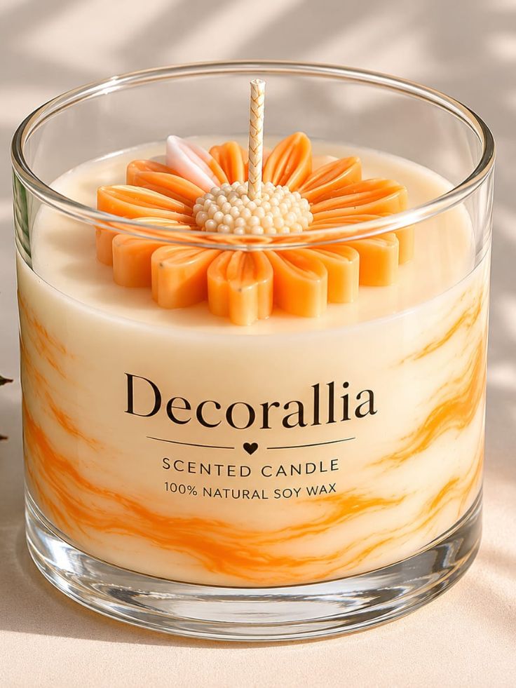DAISY JAR CANDLE