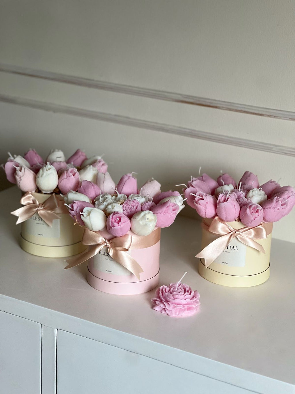 TULIP CANDLE  BOUQUET
