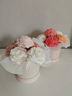 PEONY CANDLE BOUQUET OF SIX