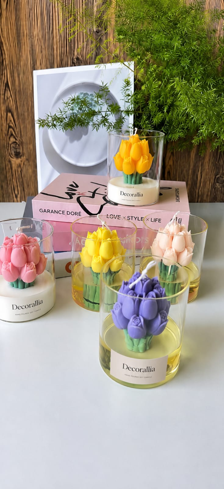 TULIP JAR CANDLE