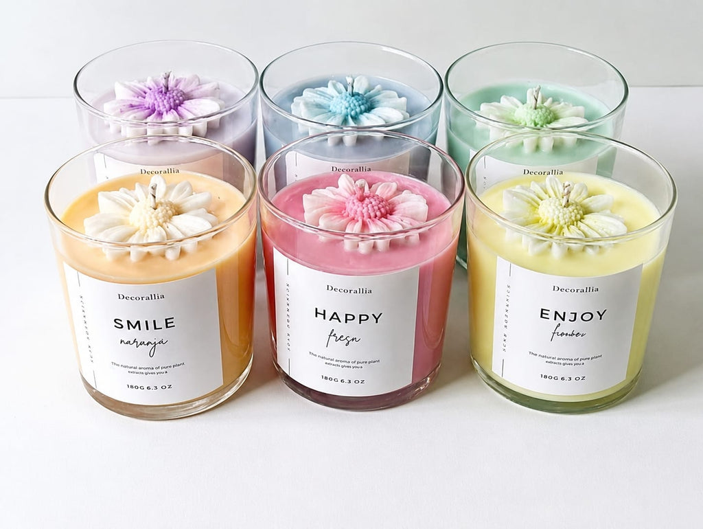DAISY JAR CANDLE