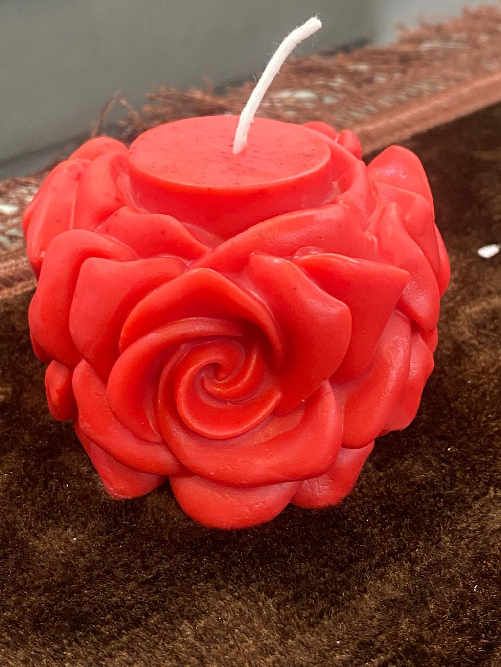 BIG ROSE CANDLE