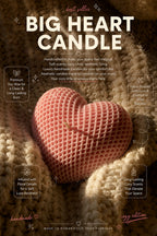 BIG HEART CANDLE