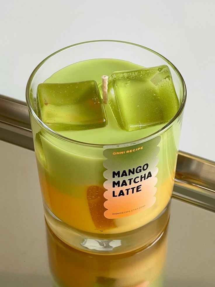 MANGO MATCHA LATTE