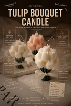 TULIP BOUQUET CANDLE