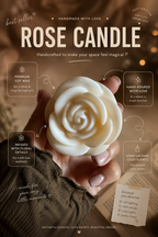 ROSE CANDLE