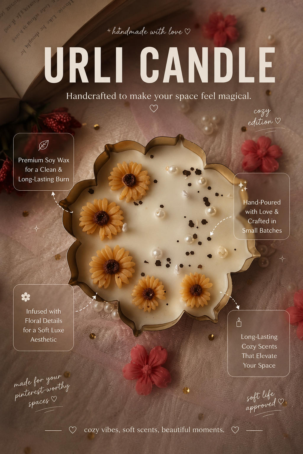 URLI CANDLE 4.5 INCH