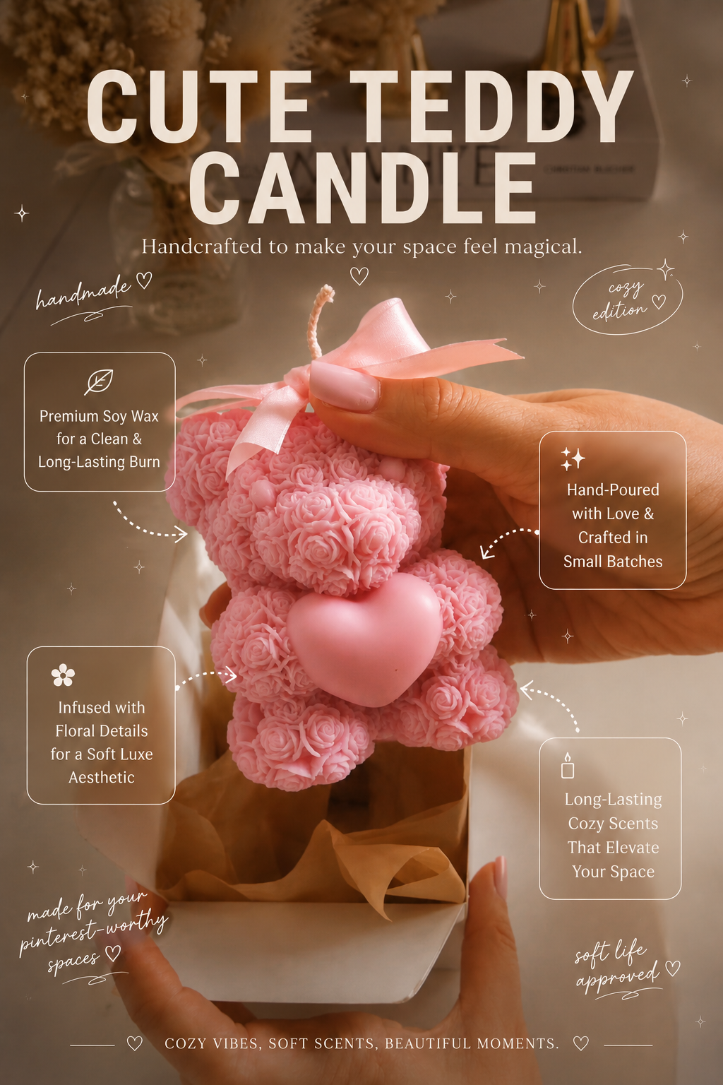 TEDDY CANDLE